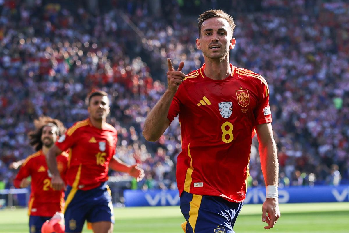 Spain's Fabian Ruiz